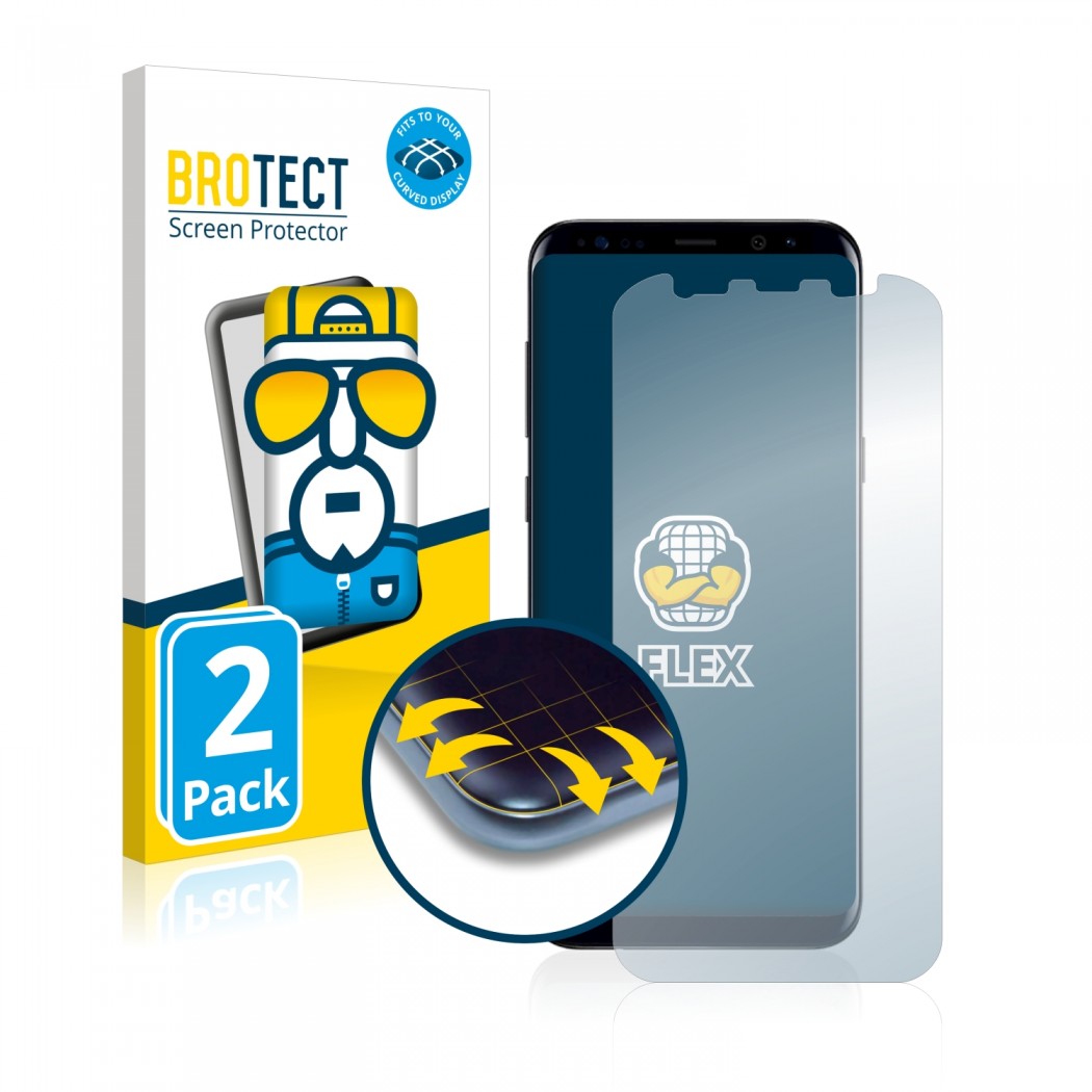 Ochranné fólie BROTECT Flex Full-Cover Protector Samsung Galaxy S8 Plus