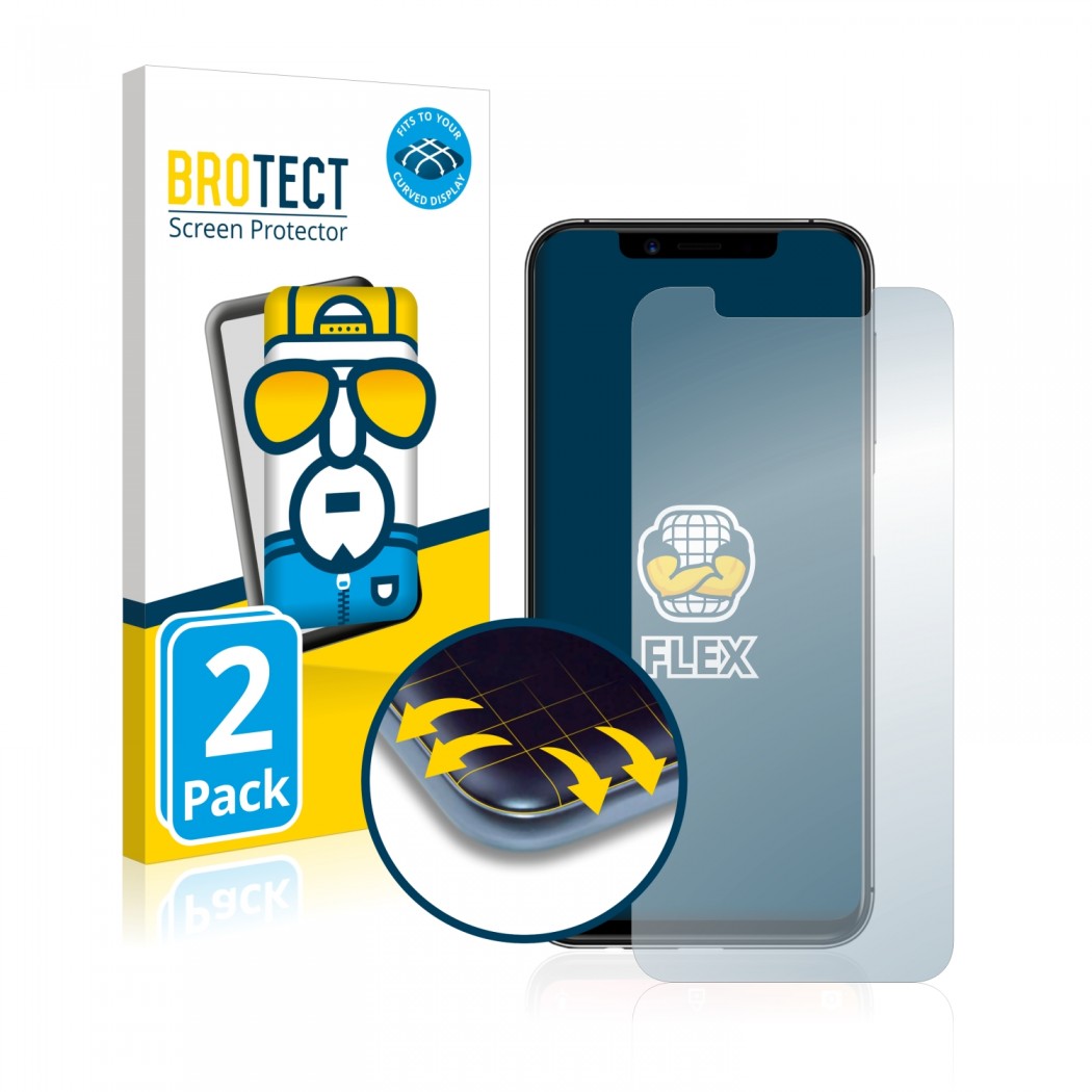 Ochranné fólie BROTECT Flex Full-Cover Protector Umidigi One Pro