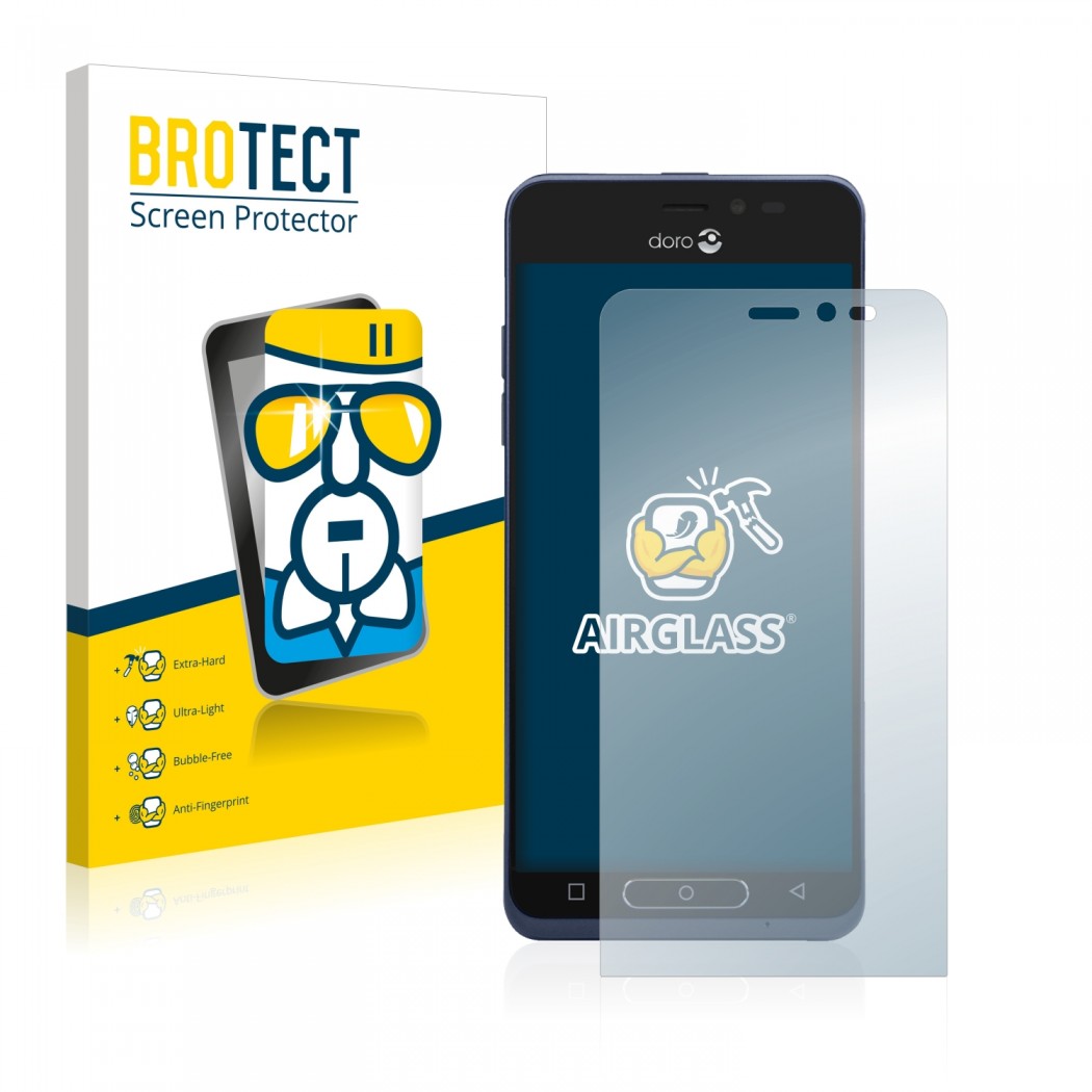 AirGlass Premium Glass Screen Protector Doro 8035