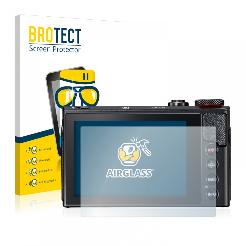Ochranná fólie AirGlass Premium Glass Screen Protector Canon Powershot G9 X Mark II