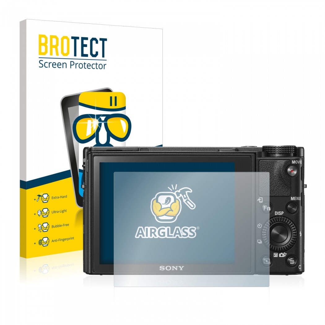 AirGlass Premium Glass Screen Protector Sony Cyber-Shot DSC-RX100 VI