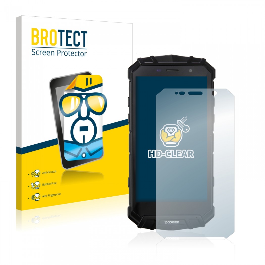 2x BROTECTHD-Clear Screen Protector Doogee S60 Lite