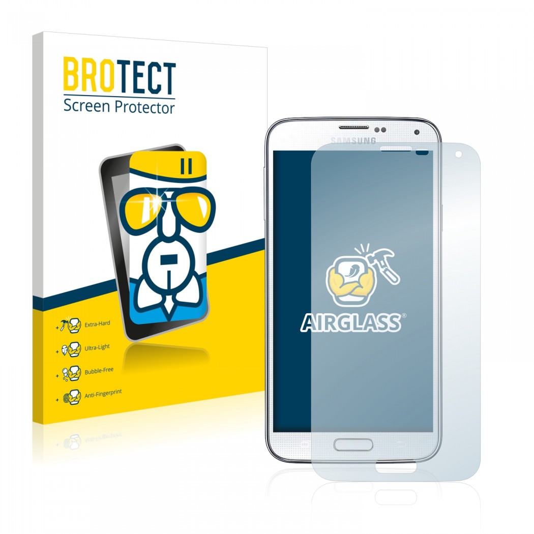Ochranná fólie AirGlass Premium Glass Screen Protector Samsung Galaxy S5