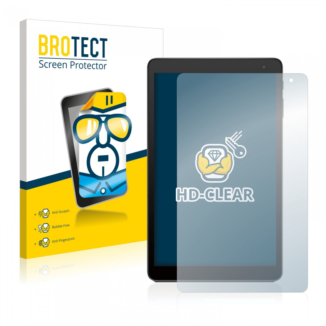 2x BROTECTHD-Clear Screen Protector Alcatel 1T 10