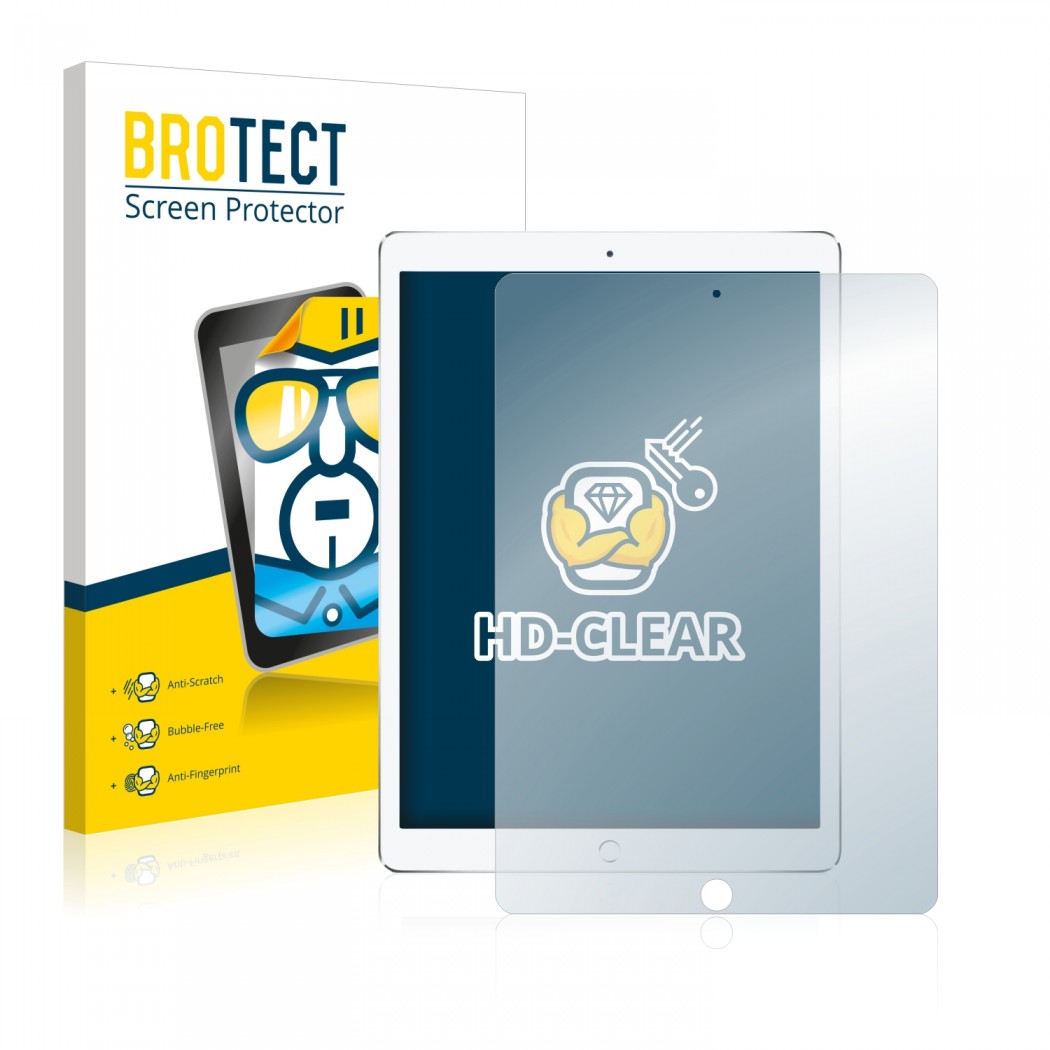 2x BROTECTHD-Clear Screen Protector Apple iPad Pro 10.5 2017
