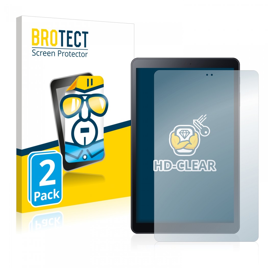 2x BROTECTHD-Clear Screen Protector Samsung Galaxy Tab A 10.5