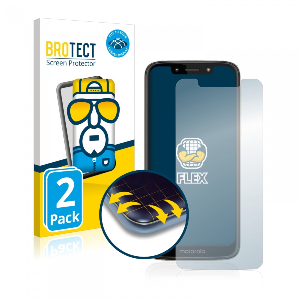 Ochranné fólie BROTECT Flex Full-Cover Protector Motorola Moto G7 Play