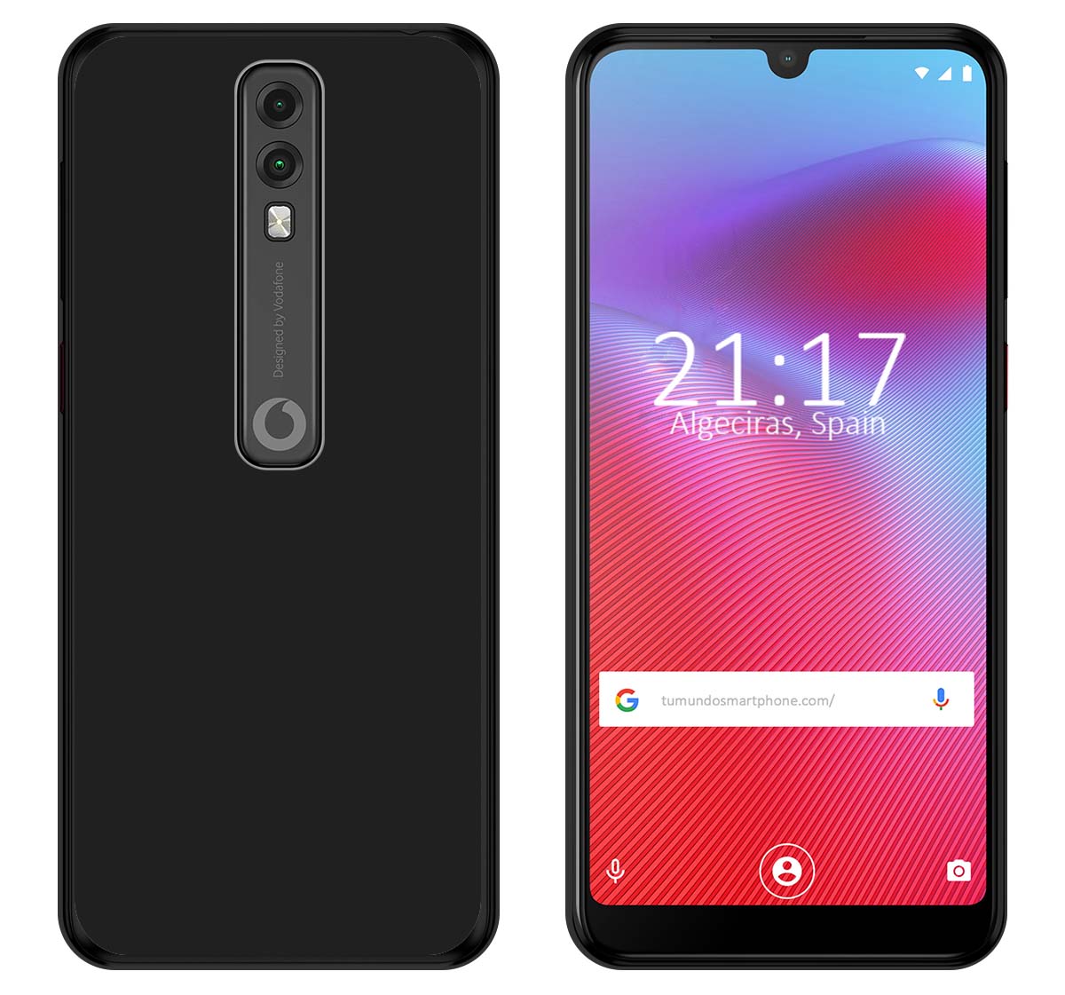 Pouzdro GEL pro Vodafone Smart V10 černé