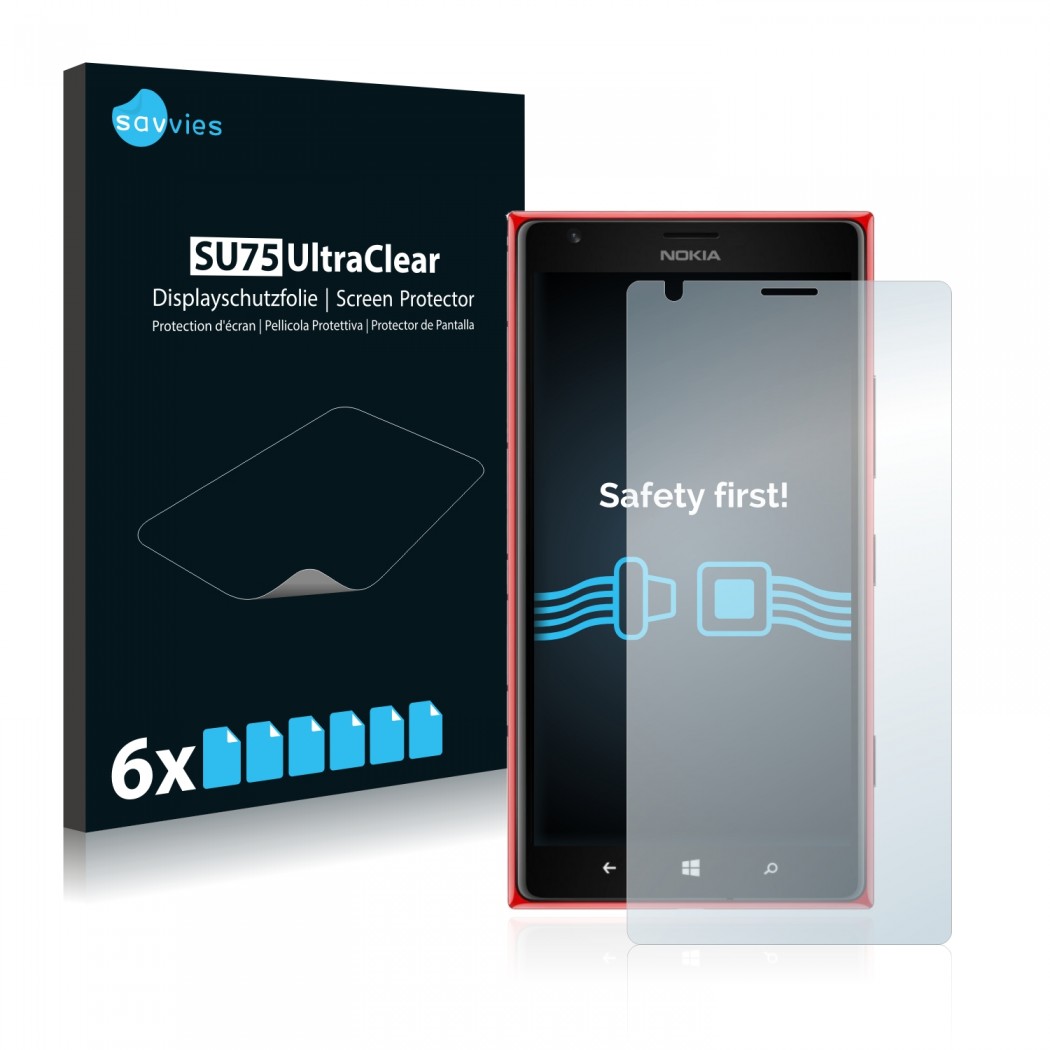 6x SU75 UltraClear Screen Protector Nokia Lumia 1520