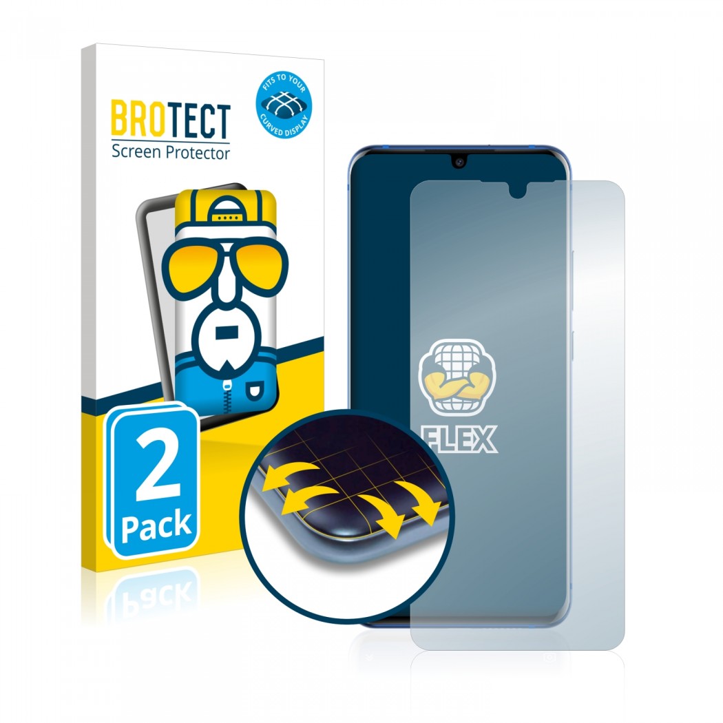 Ochranné fólie 2x BROTECT Flex Full-Cover Protector ZTE Axon 10 Pro