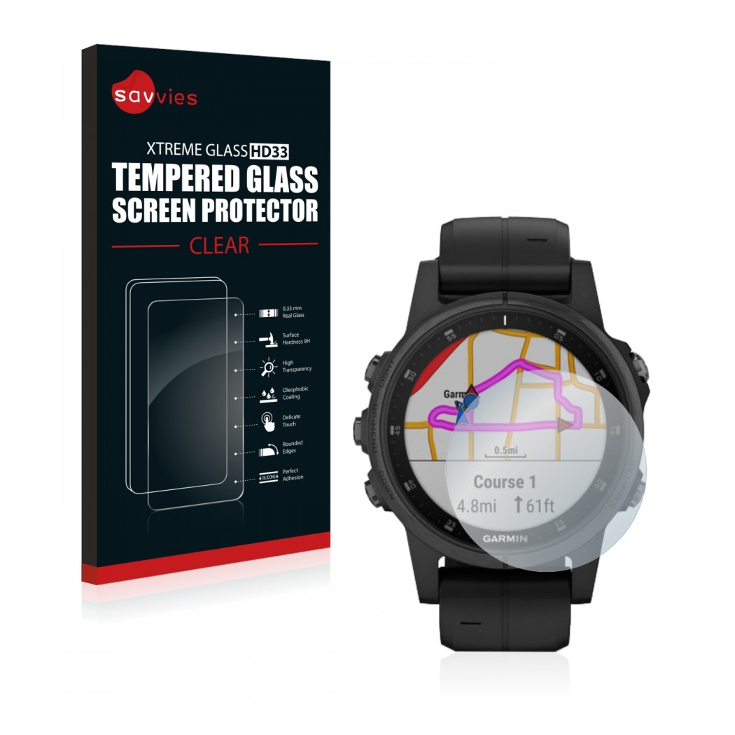 Tvrzené sklo Tempered Glass HD33 Garmin fenix 5S Plus (42 mm)