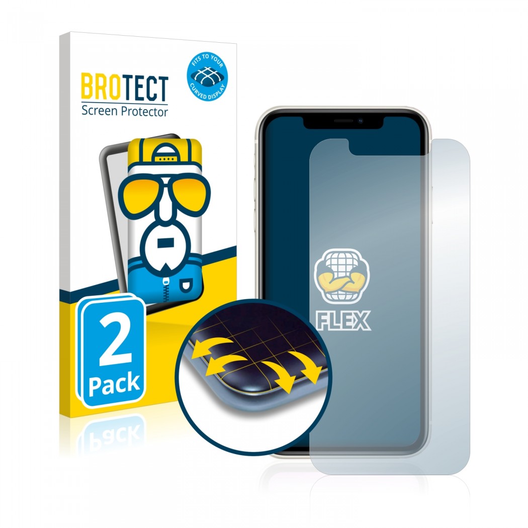 Ochranné fólie BROTECT Flex Full-Cover Protector Apple iPhone 11
