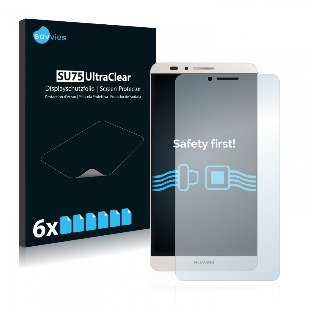 6x SU75 UltraClear Screen Protector Huawei Ascend Mate 7