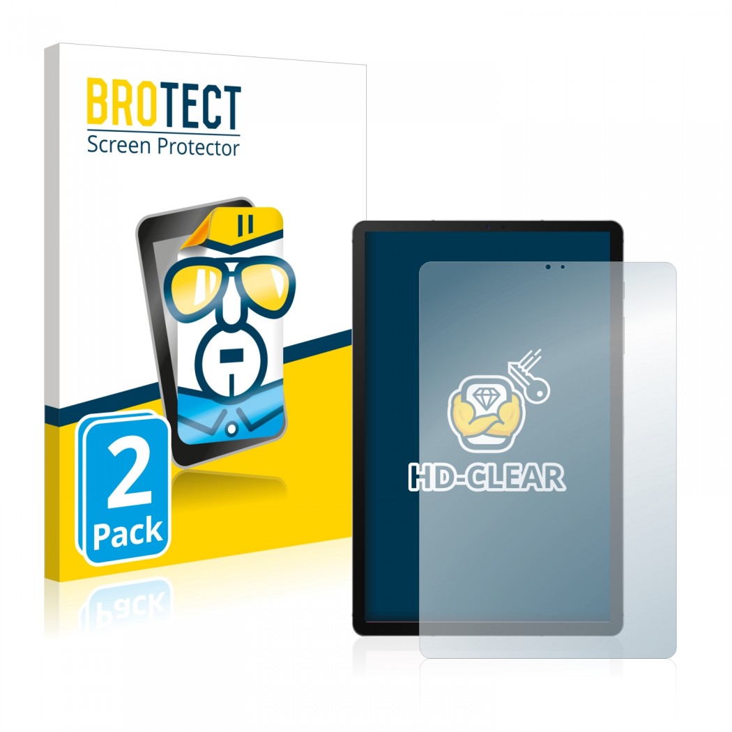 2x BROTECTHD-Clear Screen Protector Samsung Galaxy Tab S6 T860