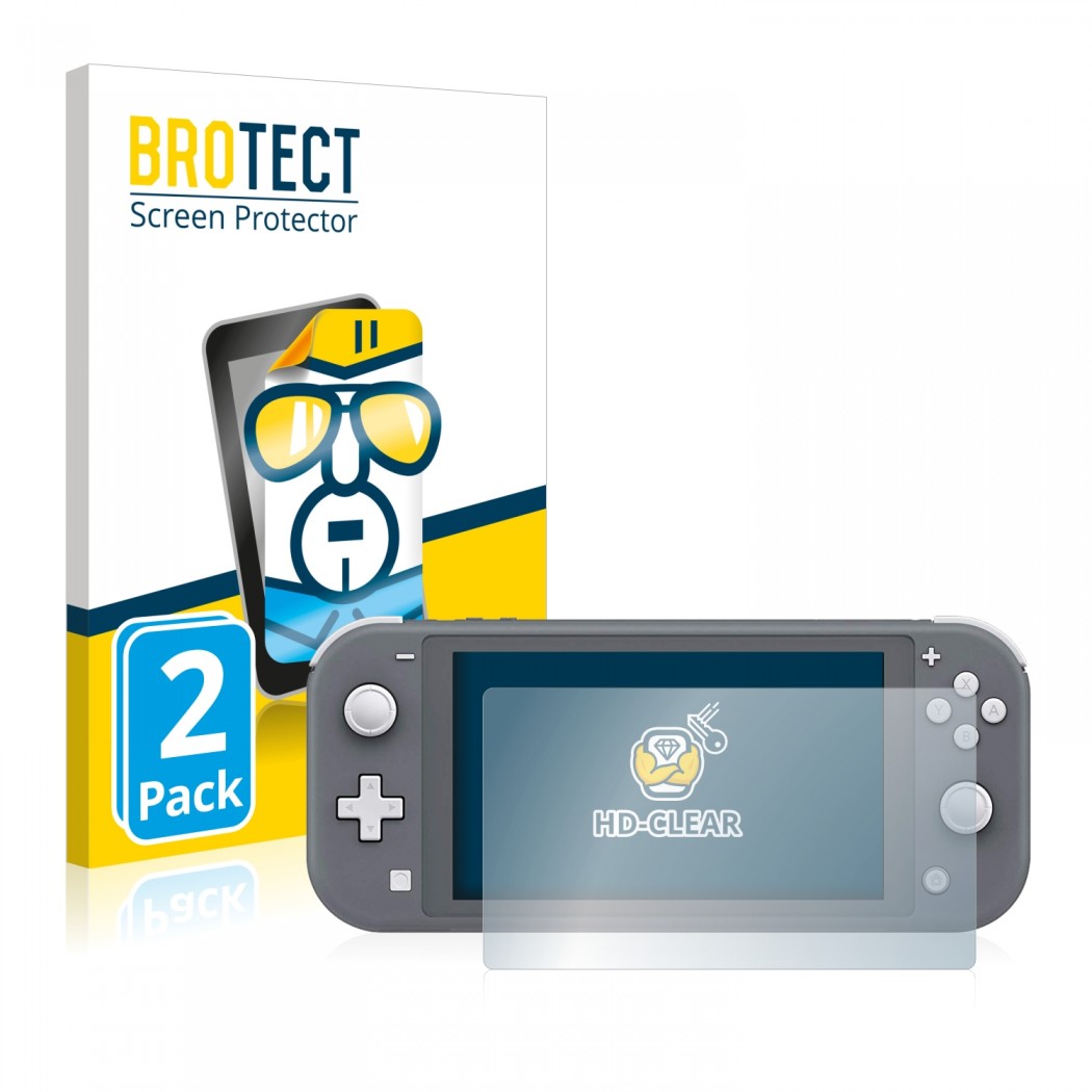 Ochranné fólie 2x BROTECTHD-Clear Screen Protector Nintendo Switch Lite