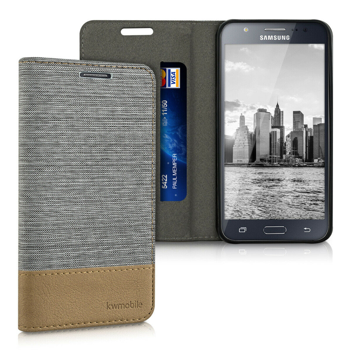 Pouzdro pro Samsung Galaxy J5 (2015) šedé