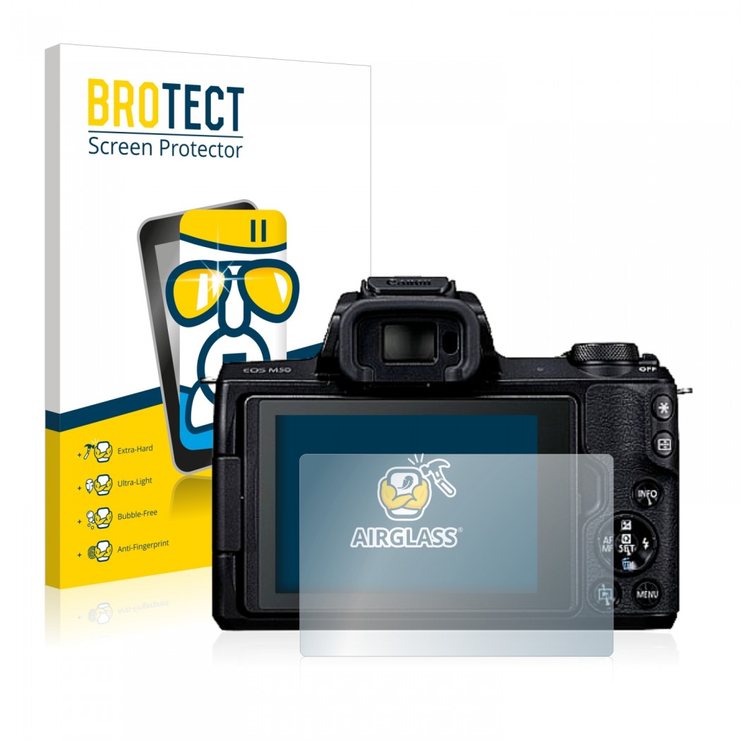 Ochranná fólie AirGlass Premium Glass Screen Protector Canon EOS M50