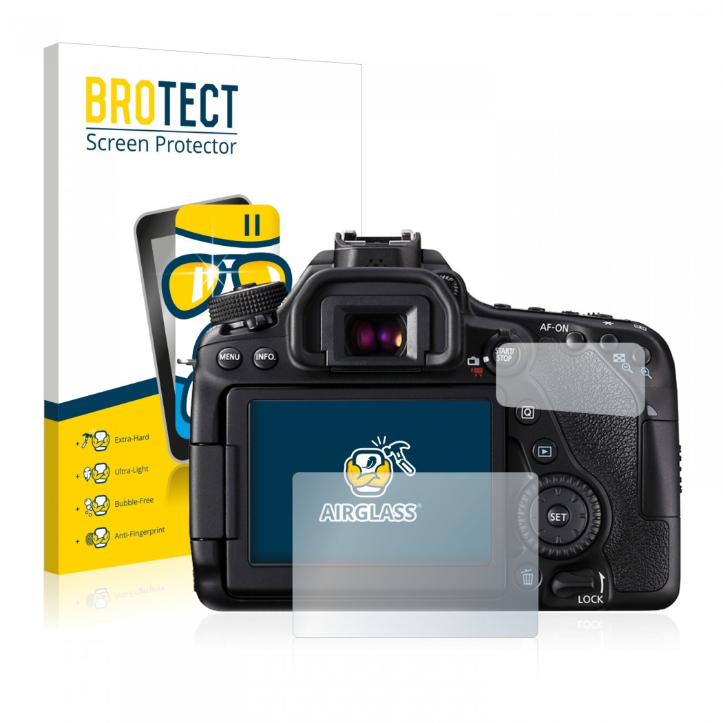 Ochranná fólie AirGlass Premium Glass Screen Protector Canon EOS 80D