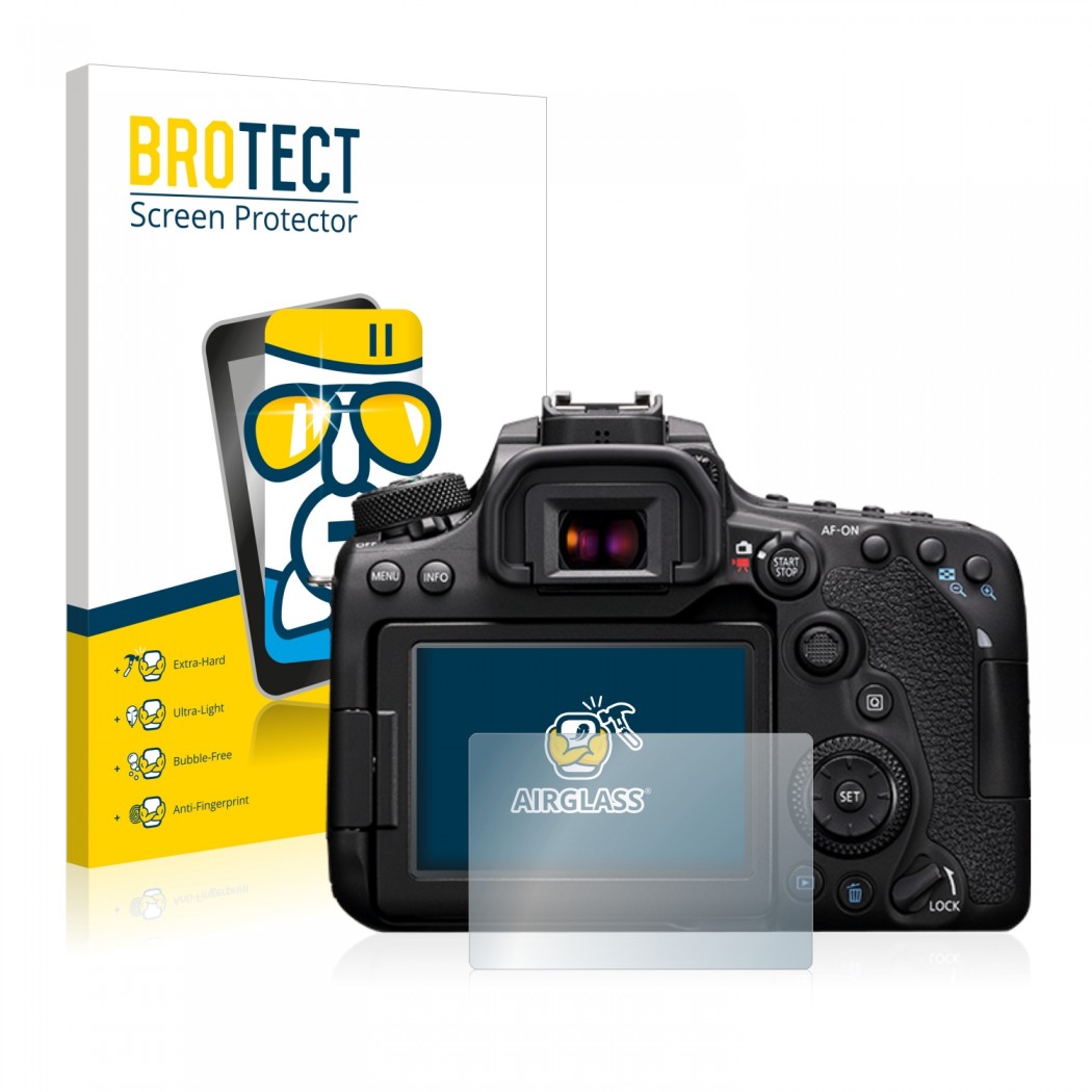 AirGlass Premium Glass Screen Protector Canon EOS 90D