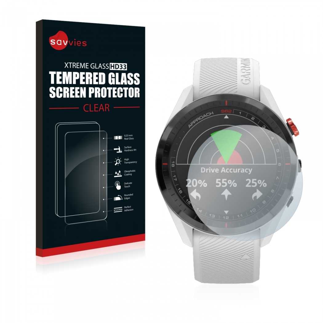 Tvrzené sklo Tempered Glass HD33 Garmin Approach S62