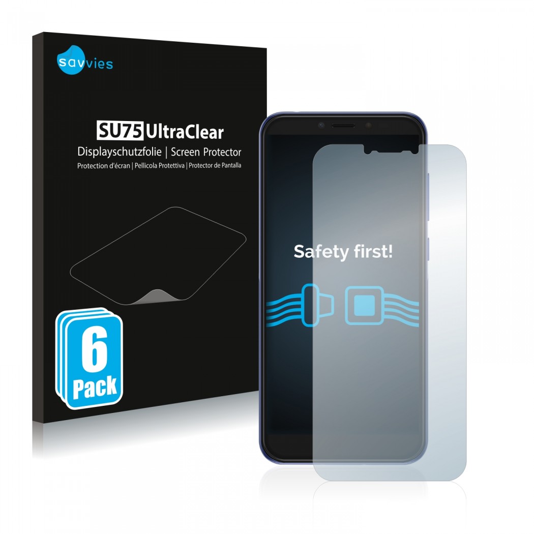 Ochranné fólie 6x SU75 UltraClear Screen Protector Alcatel 1S 2019