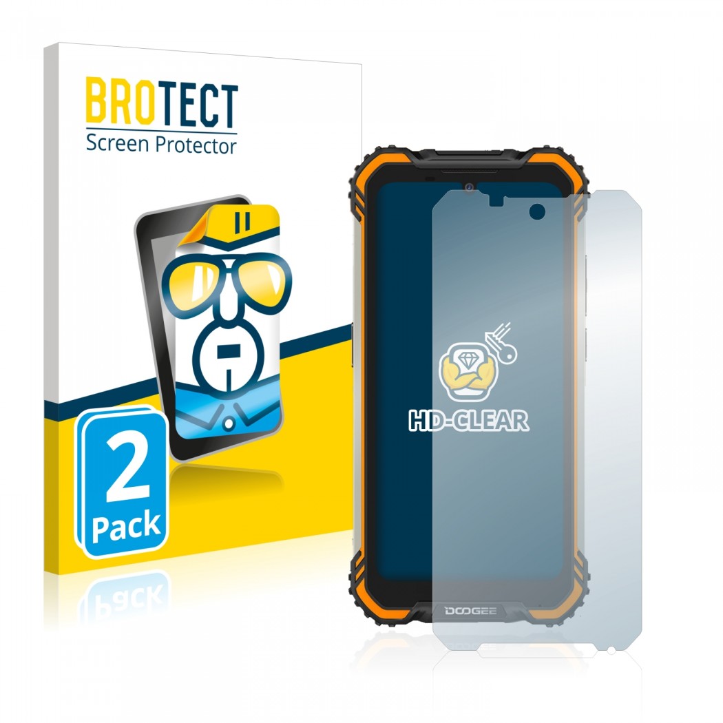 Ochranné fólie 2x BROTECTHD-Clear Screen Protector Doogee S58 Pro
