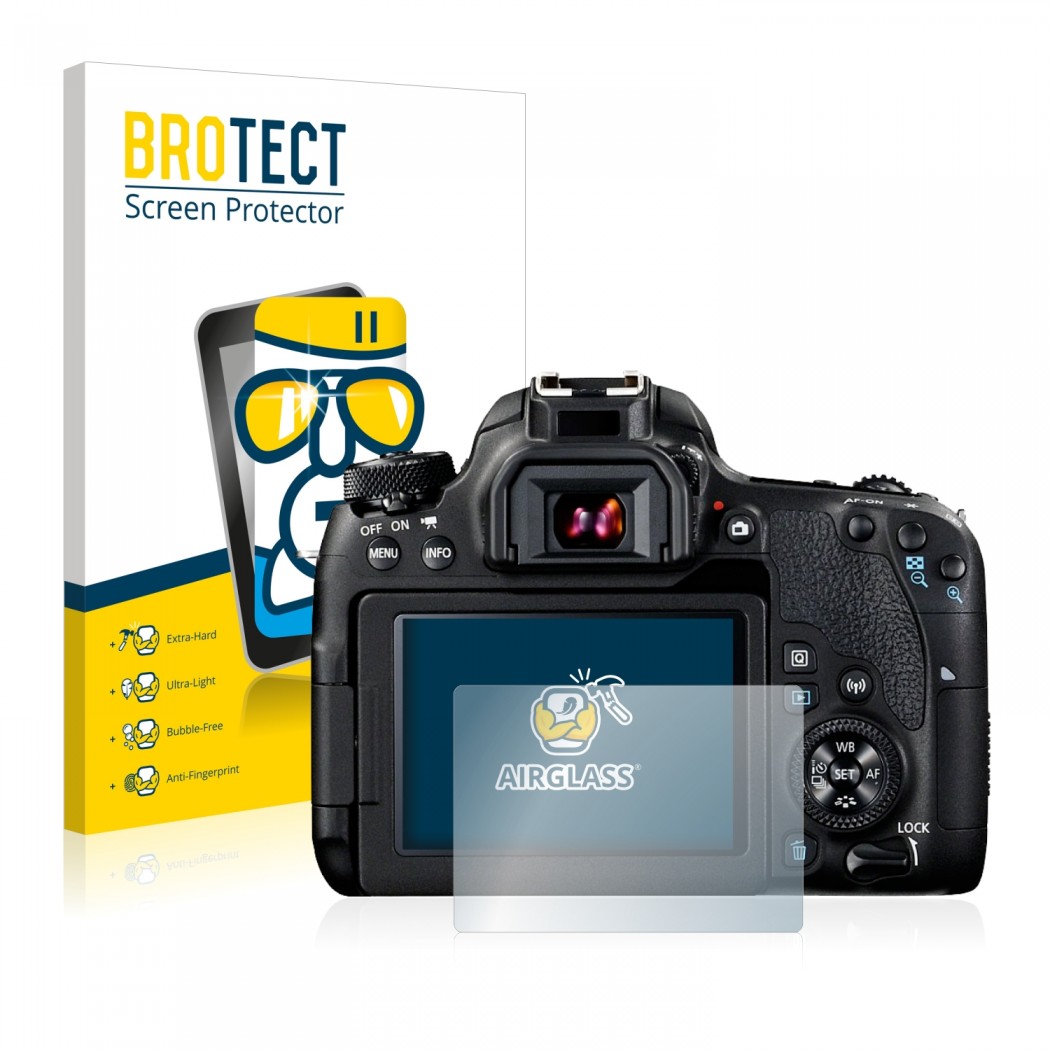 Ochranná fólie AirGlass Premium Glass Screen Protector Canon EOS 77D