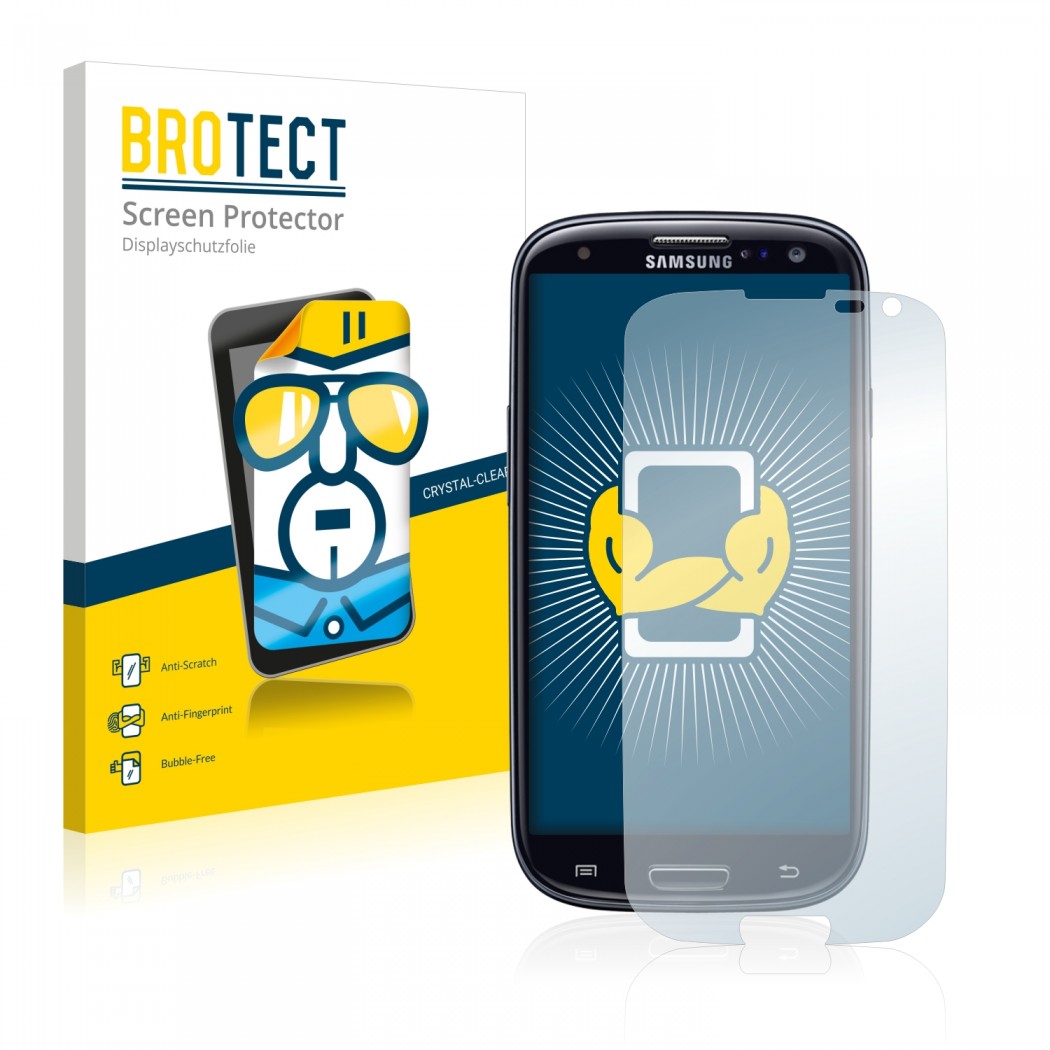 2x BROTECTHD-Clear Screen Protector Samsung Galaxy S3 Neo