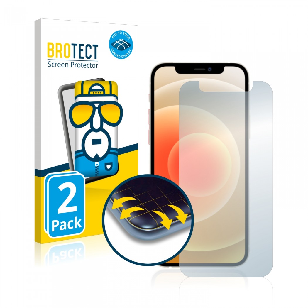 Ochranné fólie BROTECT Flex Full-Cover Protector Apple iPhone 12 Mini