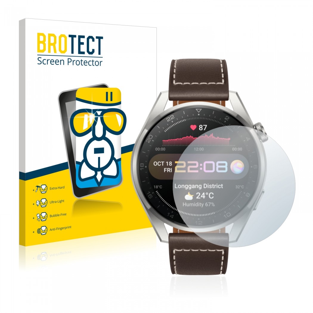 AirGlass Premium Glass Screen Protector Huawei Watch 3 Pro