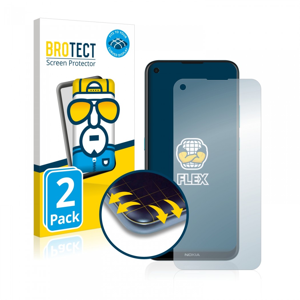 Ochranné fólie BROTECT Flex Full-Cover Protector Nokia 3.4