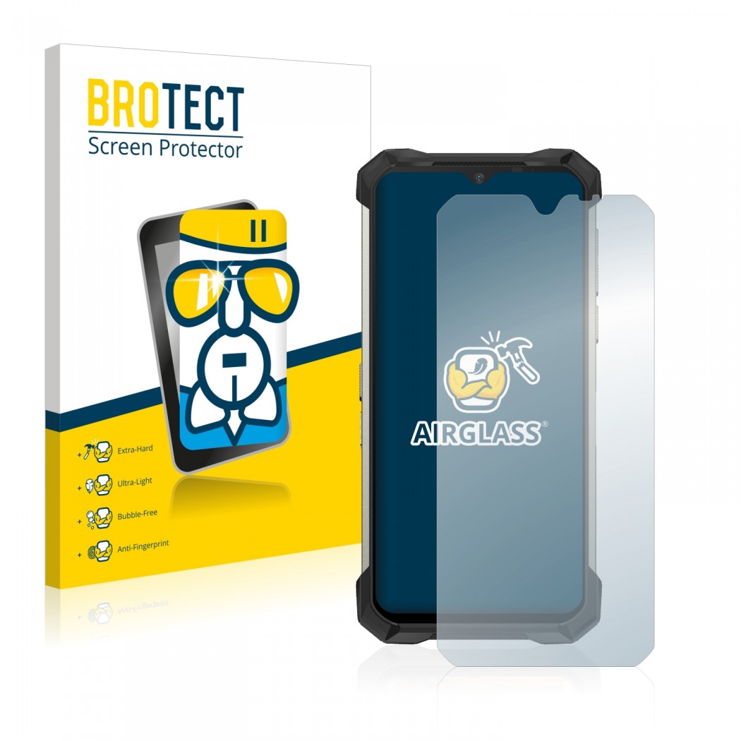 AirGlass Premium Glass Screen Protector Doogee S88 Plus