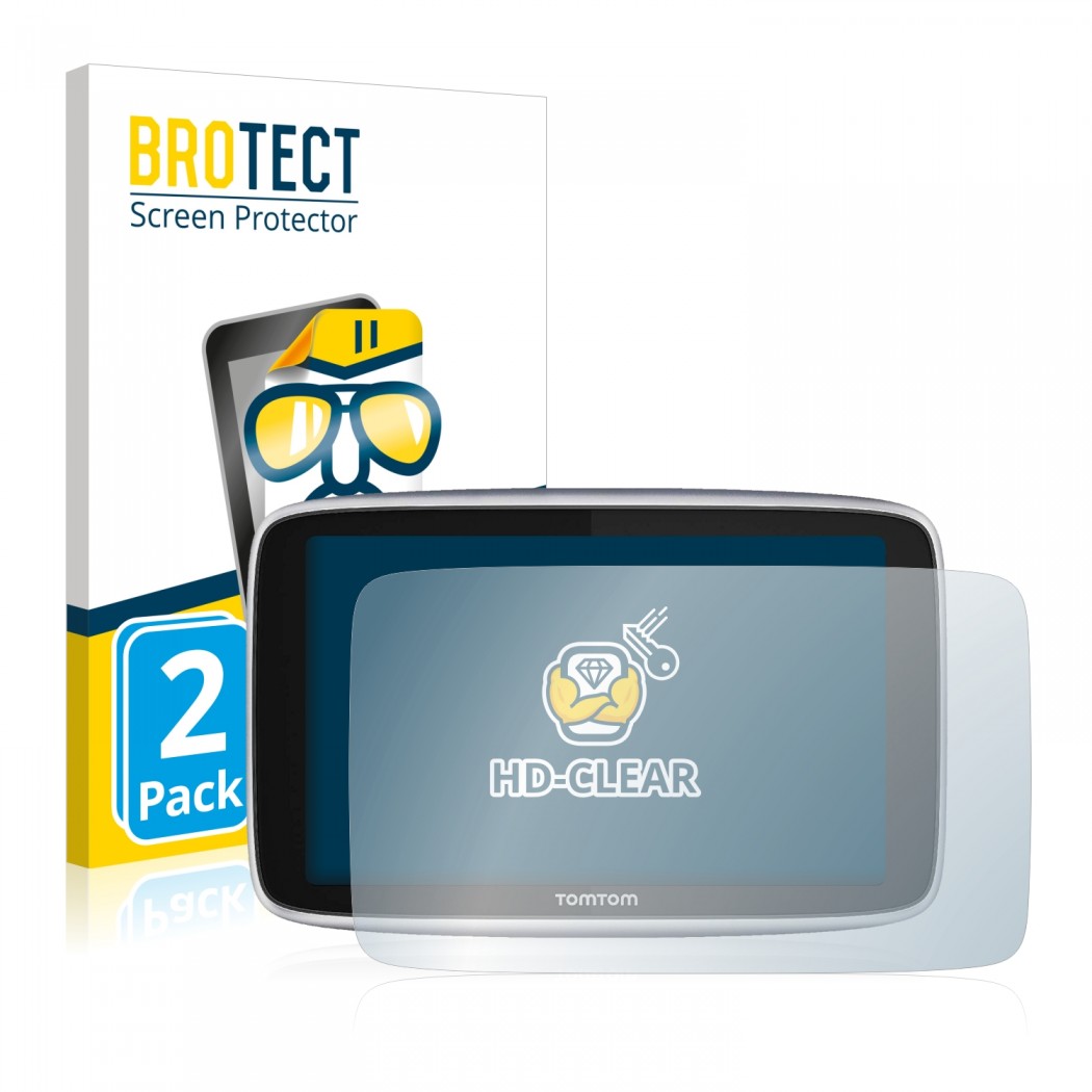 Ochranné fólie 2x BROTECTHD-Clear Screen Protector TomTom GO Premium X
