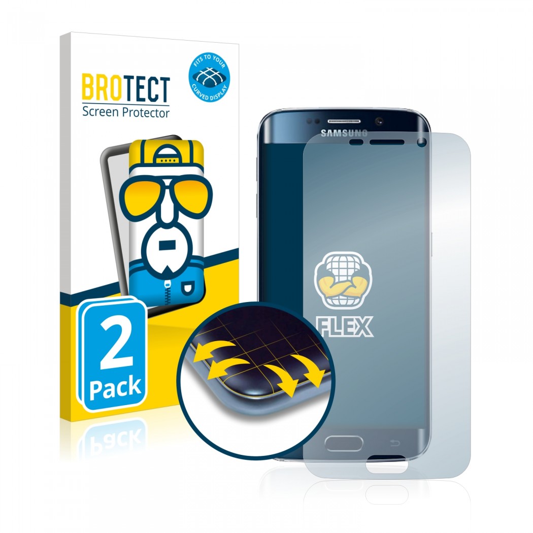 Ochranné fólie BROTECT Flex Full-Cover Protector Samsung Galaxy S6 Edge