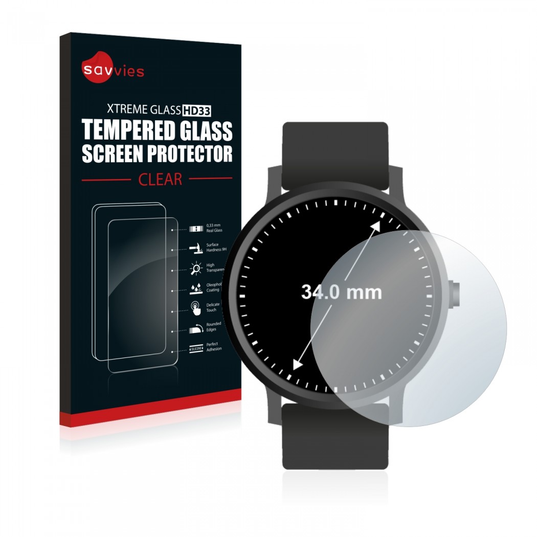 Tvrzené sklo Tempered Glass HD33 Univerzální průměr 34mm