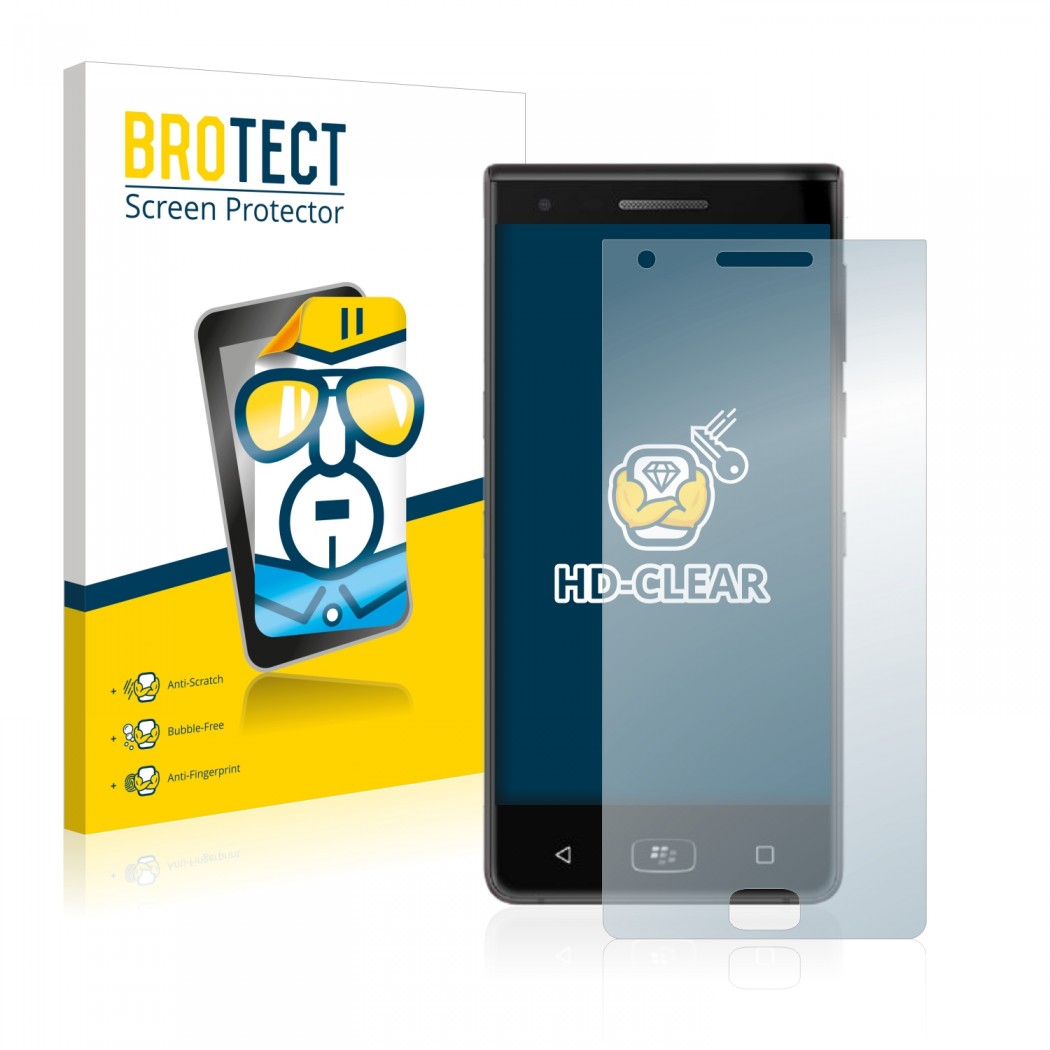 2x BROTECTHD-Clear Screen Protector BlackBerry Motion (2017)