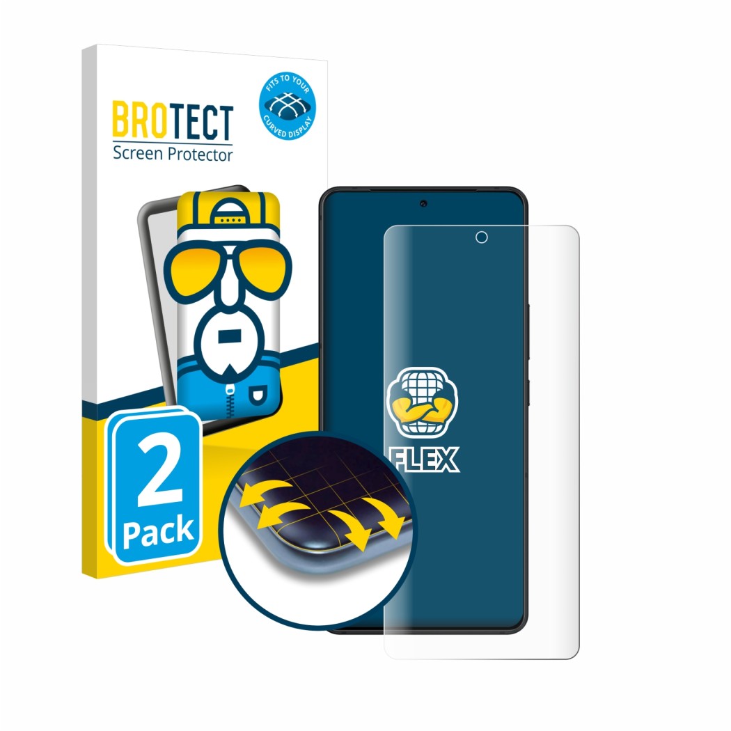 2x Ochranné fólie BROTECT Flex Full-Cover Screen Protector for ASUS ROG Phone 8