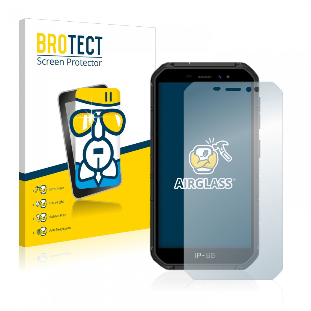 Ochranná fólie AirGlass Premium Glass Screen Protector Ulefone Armor X7 Pro