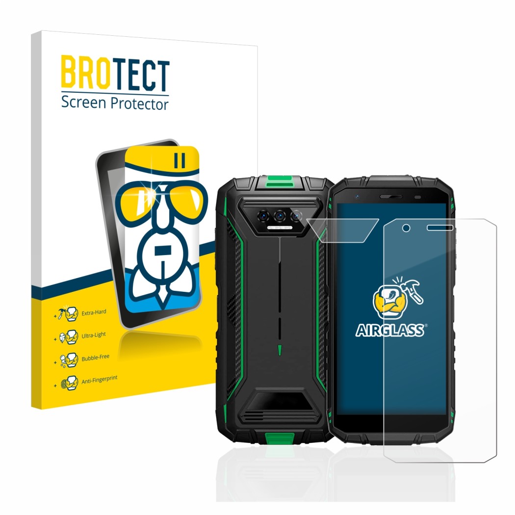 Ochranná fólie BROTECT AirGlass Glass Screen Protector for Doogee S41 Pro (Display + zadní kamera)