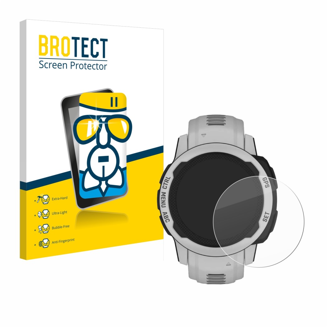 Ochranná fólie BROTECT AirGlass Glass Screen Protector for Garmin Instinct 2S Solar (40 mm)