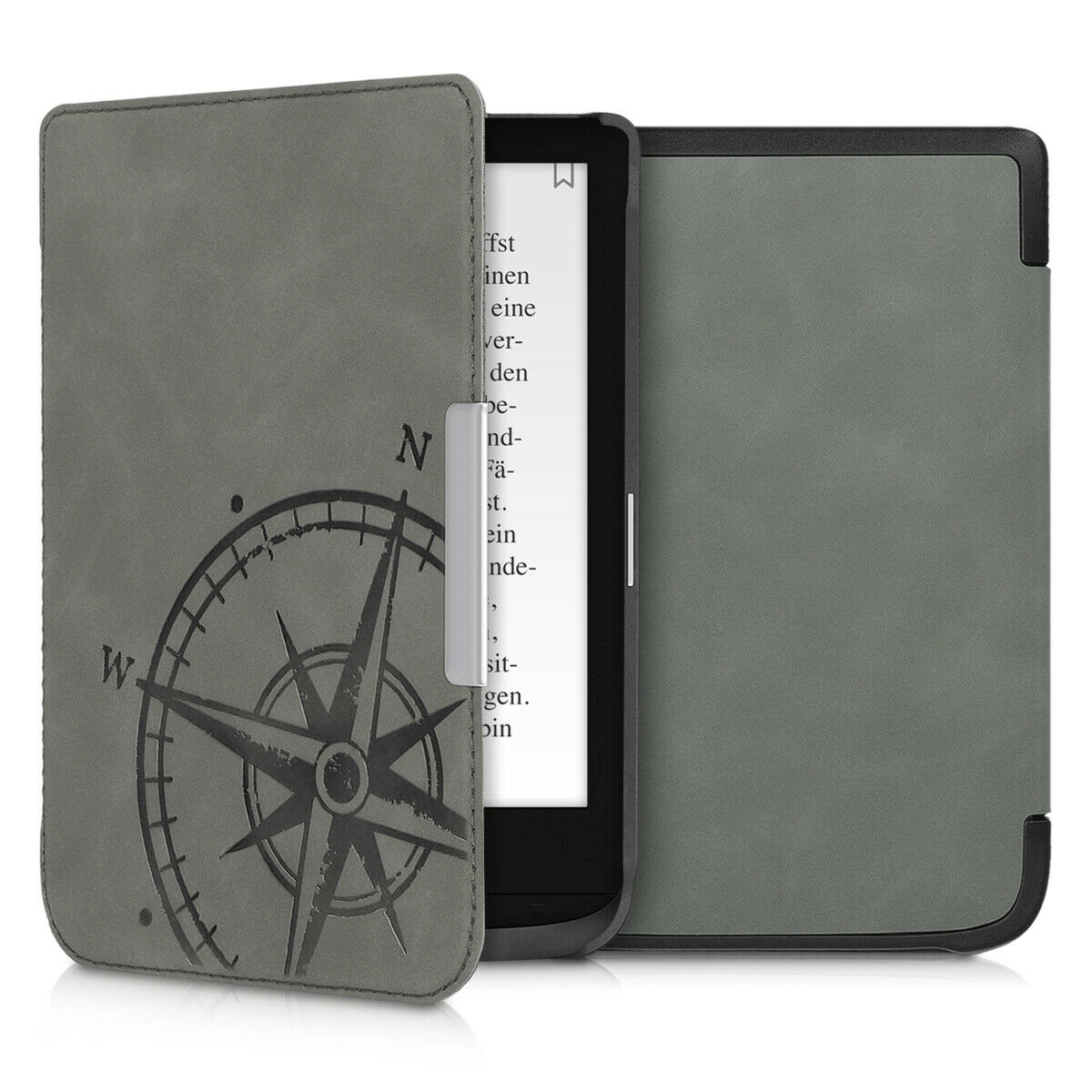 Pouzdro pro Pocketbook Touch Lux 4 šedé